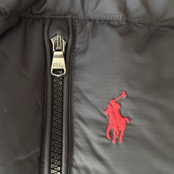 Polo Ralph Lauren Gotham Down Jacket Mens 4XL Black Puffer Quilted Hooded - Picture 7 of 10